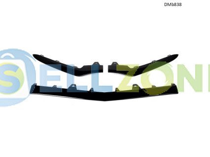 Ρύθμιση μαύρων λωρίδων αεροτομής για μπροστινό προφυλακτήρα Mercedes E-Class W212 Facelift Sedan – DMb838